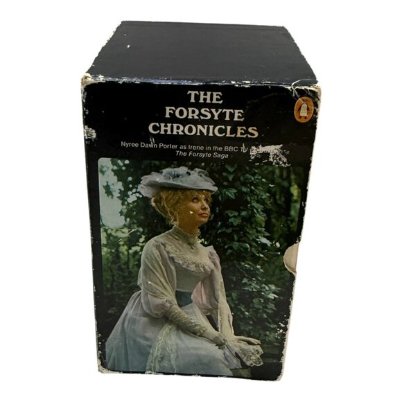 Vintage Forsyte Chronicles Penguin 9 Book Box Set TV Series BBC Tie-In 1960s - Picture 7 of 15